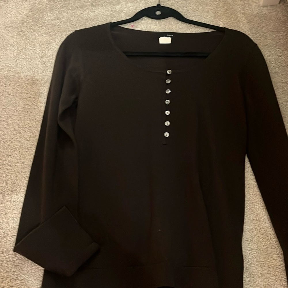 Brown sweater